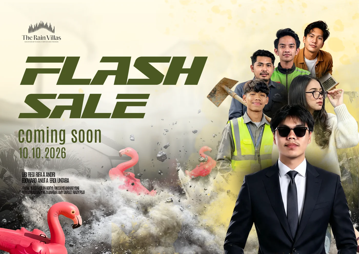 Flash Sale 10%-20% The Rain Villas